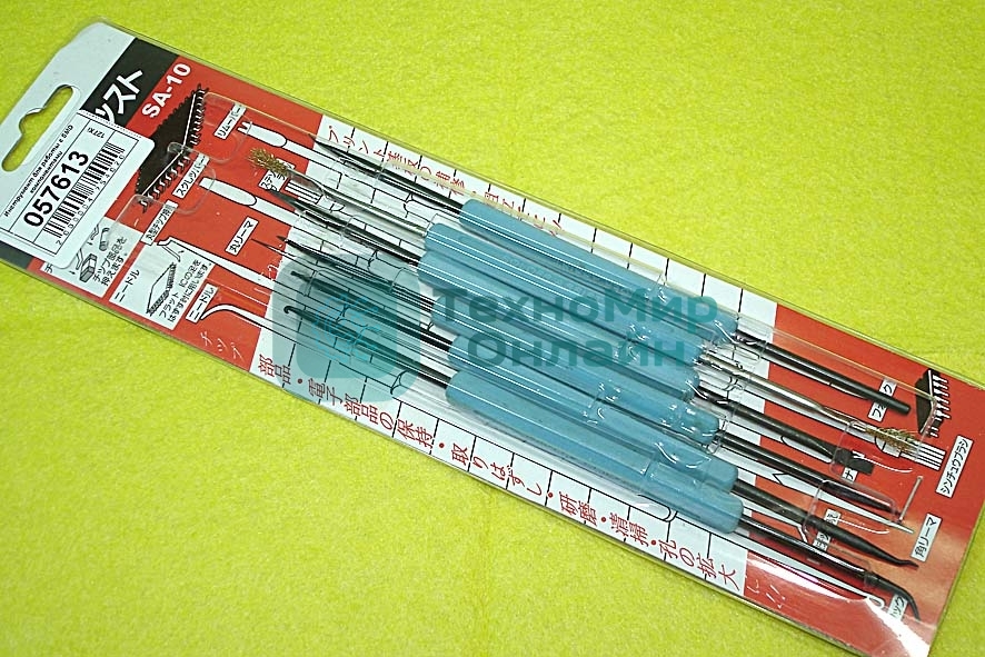 Инструмент для работы с SMD компонентами 6 предметов