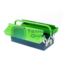 Ящик для инструмента Сибртех 430х200х160 мм, три секции, металлический