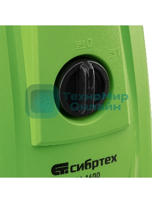 Мойка высокого давления Сибртех АМ-1600, 1600 Вт, 130 бар, 330 л/ч, переносная