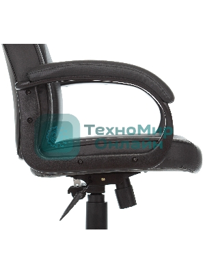 Кресло игровое Zombie GAME 17 черный, текстиль/эко.кожа, крестовина пластик