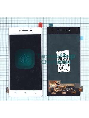 Дисплей для OPPO R7 белый