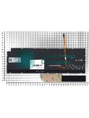 Клавиатура для ноутбука Dell Inspiron 5584 серебристая