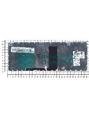 Клавиатура для ноутбука Lenovo V380 черная с красной рамкой