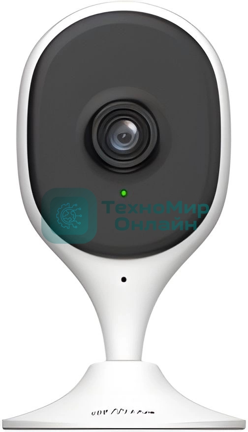 Компактная IP-видеокамера Dahua DH-IPC-C3AP-0280B с Wi-Fi 2.4ГГц 3Мп, 1/3.2” CMOS, объектив 2.8мм, обнаружение людей, ИК 10м, микрофон, динамик