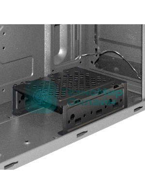 Компьютерный корпус Miditower ExeGate XP-332-UNS450 (ATX, БП UNS450 с вент. 12см, 2хUSB, аудио, черный)