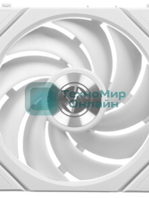 Вентилятор для корпуса Lian-Li Uni Fan CL Wireless 120 ARGB 124х120x28 белый 4-pin 29.8дБ (G99.12CL1W1W.R0) Ret