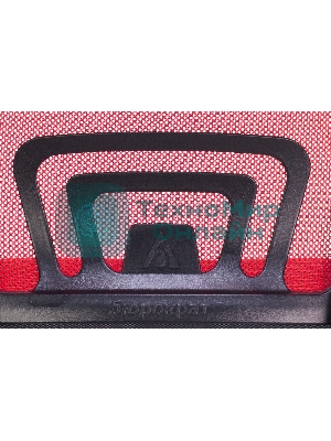 Кресло Бюрократ CH-695N/R/TW-11 красный/черный, сетка, 120 кг, механизм качания