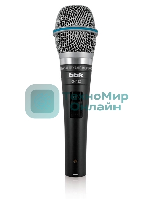 Микрофон проводной BBK CM132 5м темно-серый