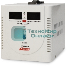 Стабилизатор Powerman AVS 5000D (5000ВА,25А,КПД 98%,циф. индикация вх./вых. напряж.)