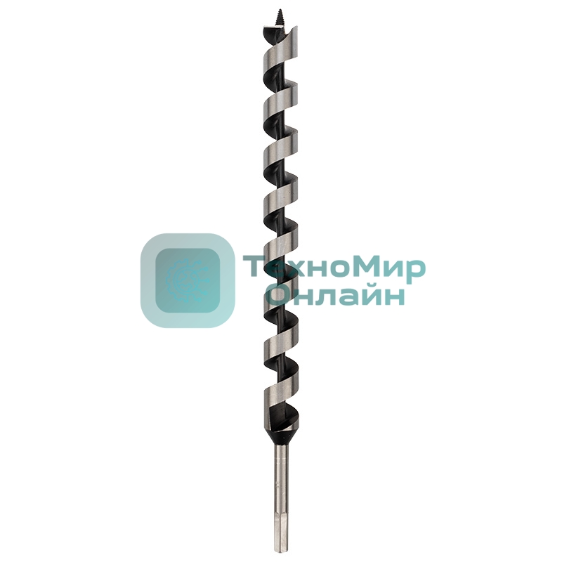 Сверло винтовое по дереву Kranz 30х460 мм, шестигранный хвостовик