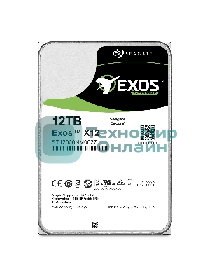 Жесткий диск Seagate SAS 12Tb 7200RPM 12Gb/S 256MB ST12000NM004J