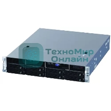 Серверный корпус 2U rackmount, 8+1 trays, 550W CRPS PSU(1+1)/21