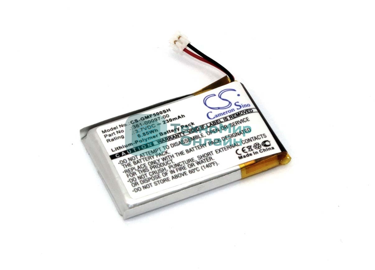 Аккумуляторная батарея CameronSino для Garmin Fenix 5, 5 Plus, Forerunner 935 (CS-GMF500SH) 230 mah