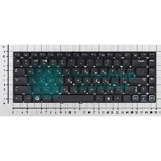 Клавиатура для ноутбука Samsung RC410, черная