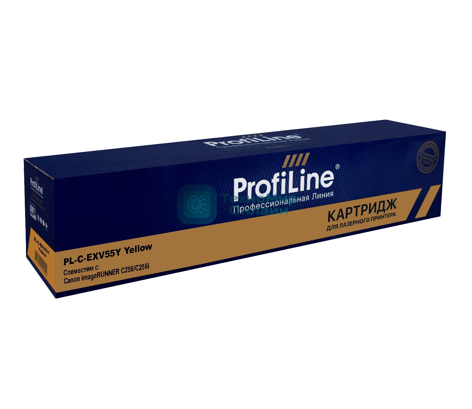 Картридж лазерный ProfiLine PL-C-EXV55Y для принтеров Canon imageRUNNER C256/C256i Yellow 18000 копий