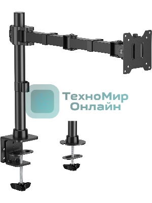 Кронштейн для мониторов Cactus CS-VM-D49-BK черный 17