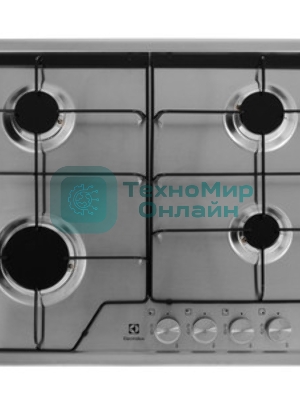 Газовая варочная панель Electrolux KGS6424SX нержавеющая сталь