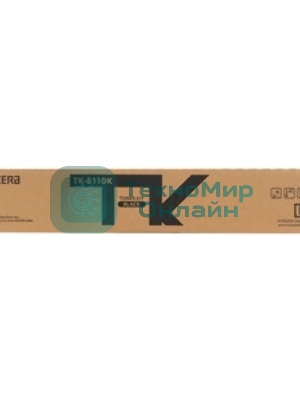 Картридж лазерный Kyocera TK-8110K для M8124cidn (Азия) черный (12000 стр.)
