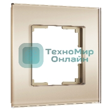 Рамка на 1 пост Senso (шампань, стекло soft-touch) W0013111