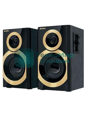 Акустическая система SVEN SPS-619 GOLD акустическая система 2.0, мощность 2х10 Вт(RMS)