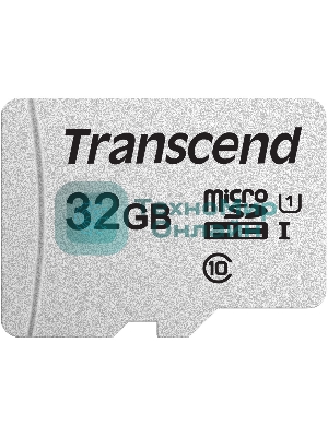 Флеш карта microSD 32Gb Transcend microSDHC Class 10 UHS-1 U1, (без адаптера), TLC
