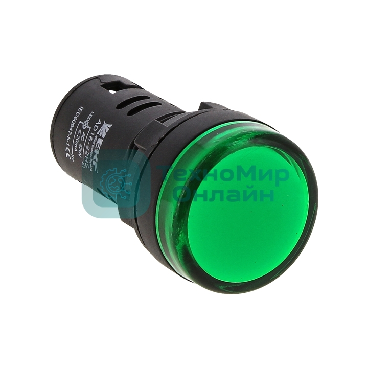 Матрица светодиодная AD16-22HS зел. EKF ledm-ad16-g