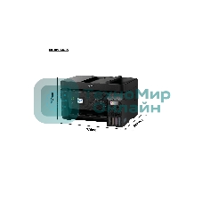 МФУ струйное Epson L5290 (C11CJ65512/C11CJ65508/C11CJ65407), A4, цветное, печ. до 33 стр/мин. (ч/б) до 15 стр/мин. (цвет), скан. до 12 стр/мин. (ч/б) 29 стр/мин. (цвет), 1440 x 5760 dpi (печать) 1200x2400dpi (скан.), USB, RJ-45, Wi-Fi