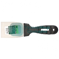 Шпательная лопатка из нержавеющей стали Сибртех, 60 мм, пластмассовая рукоятка