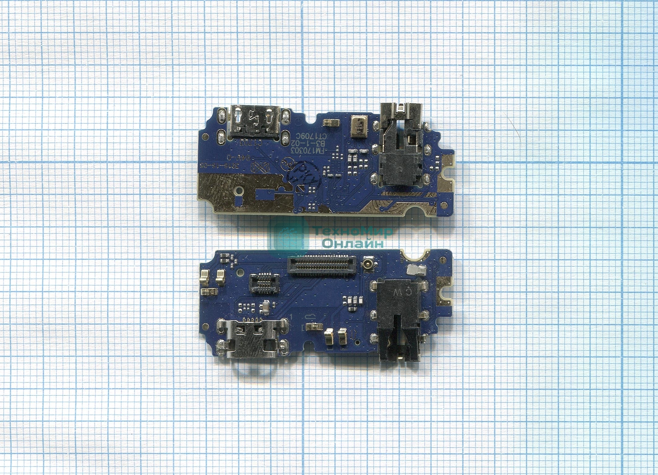 Плата разъема питания для Meizu U10