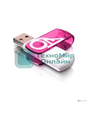 Флешка USB 64Gb PHILIPS VIVID2.0 64Gb, USB 2.0
