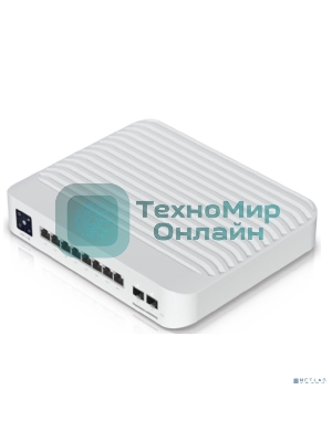 Коммутатор Ubiquiti UniFi Switch Pro 8 PoE PoE-коммутатор, 8х 1G RJ45, 2х 10G SFP+, раздача 120 Вт