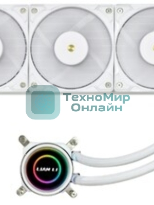 Система жидкостного охлаждения для процессора LIAN LI Galahad II Trinity G89.GA2T36W.00 белый 120мм алюминий+медь 2450rpm 30db 4-pin 280W