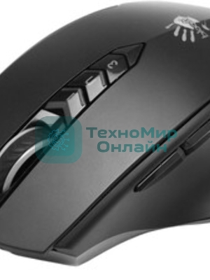 Мышь проводная A4Tech Bloody V8M Max черный, 12000 dpi, USB, кнопки - 10