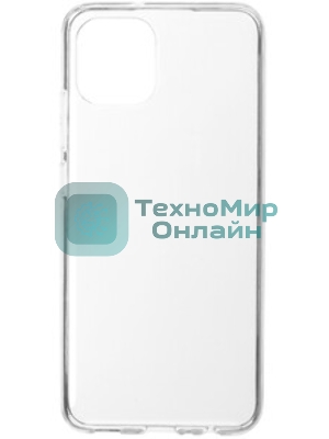 Чехол (клип-кейс) DF sCase-127, для Samsung Galaxy A03, прозрачный