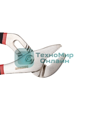 Клещи переставные Rexant 250 мм никелированные, обливные рукоятки