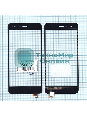 Сенсорное стекло (тачскрин) для Fly FS511 Cirrus 7, черное