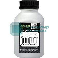 Тонер Cactus CS-THP10-50 черный флакон 50гр. для принтера HP CF218A/CF230A/CF230X/CF233A/CRG-047/CRG-051(MR VER)