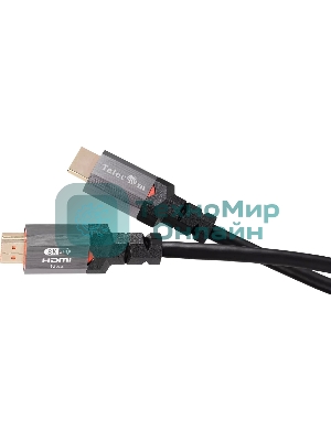 Кабель Telecom TCG365-1.5M HDMI 19M/M,ver. 2.1, 8K@60 Hz 1.5m метал разъемы