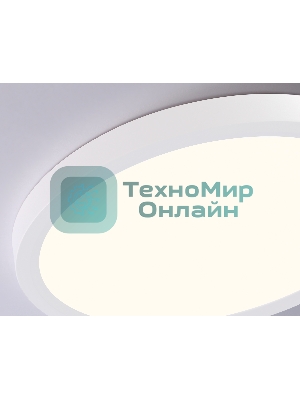 Светильник светодиодный ультратонкий Ambrella light FZ1903 WH белый IP54 20W 3000K-6500K CCT-переключатель D300*25 (Без ПДУ)