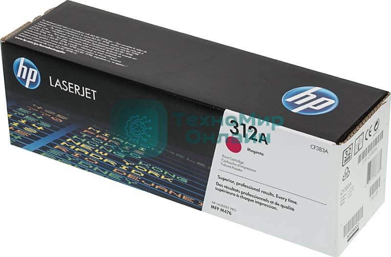 Тонер Картридж HP 312A CF383A пурпурный для HP CLJ Pro M476 (2400стр.)