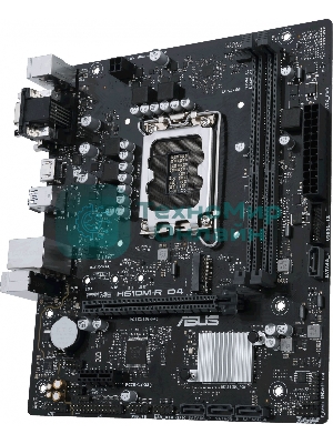 Материнская плата ASUS PRIME H610M-R D4-SI, LGA 1700, Intel H610, 2xDDR4, 4xSATA, 1xM.2 PCIe 3.0 x4, 1xPCIe 4.0 x16, 1xPCIe x1, 1xHDMI, 1xDVI, 1xVGA, 2xUSB-A 2.0, 2xUSB-A 3.2 Gen 1, 1x 1Gb LAN, 3x3.5 мм, 7.1, mATX
