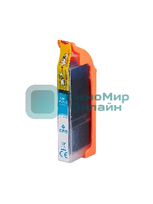 Картридж струйный Sakura 2044C001 (481XL Cyan) для Canon, голубой, 12 мл., 820 к.