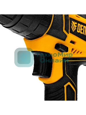 Дрель-шуруповерт Denzel CID-18-0, 18 В, 0 Ач, 30 Нм, щеточный, ударный