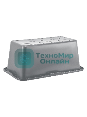 Таз прямоугольный Matrix строительный усиленный, 55 л