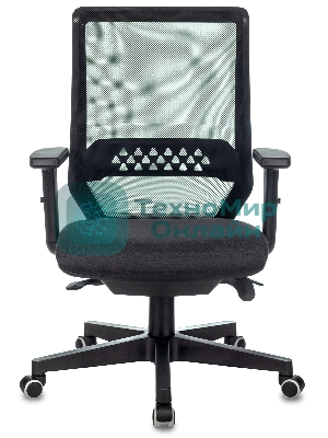 Кресло Бюрократ EXPERT TW-01 черный, сетка, подголовник