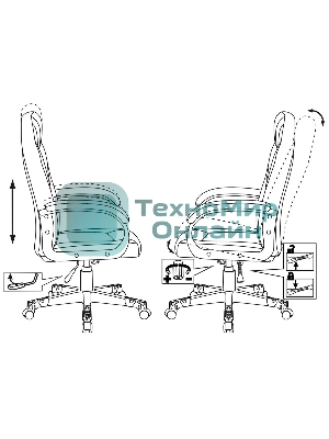 Кресло игровое Zombie GAME 17 черный, текстиль/эко.кожа, крестовина пластик