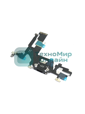 Шлейф разъема питания для iPhone 11 черный