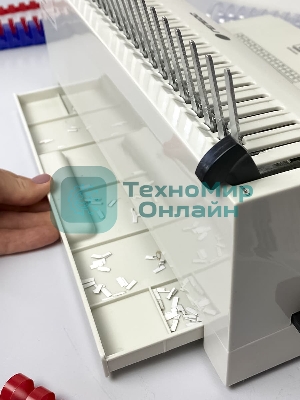 Переплетчик Heleos БП-16 A4/перф.16л.сшив/макс.500л./пластик.пруж. (6-51мм)