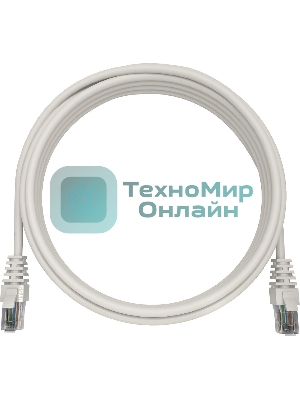 Патч-корд NTSS NTSS-PC-UTP-RJ45-5e-0.5-LSZH-WT NTSS-PC-UTP-RJ45-5E-0.5-LSZH UTP RJ-45 вил.-вилка RJ-45 cat.5e 0.5м белый LSZH (уп.:1шт) 26AWG