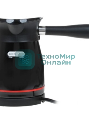 Электрическая турка Centek CT-1098 BL черный, 0.5 л, 480 Вт.